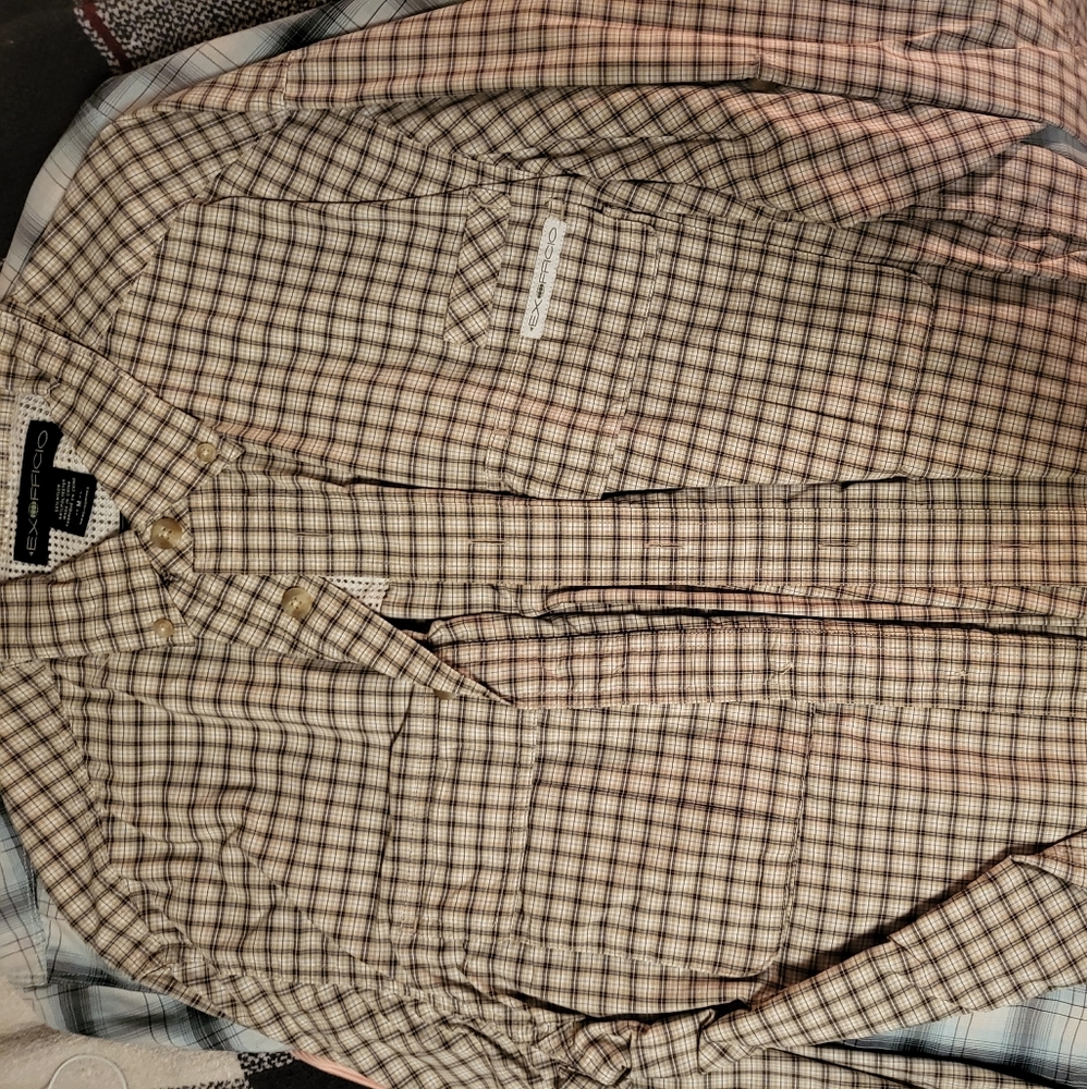 Exofficio fishing/hiking long button down